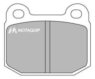 Комплект тормозных колодок MOTAQUIP LVXL1001