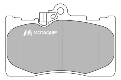 Комплект тормозных колодок MOTAQUIP LVXL1335