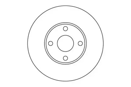 Тормозной диск MOTAQUIP LVBD1069Z