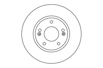 Тормозной диск MOTAQUIP LVBD1091Z