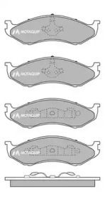 Комплект тормозных колодок MOTAQUIP LVXL136