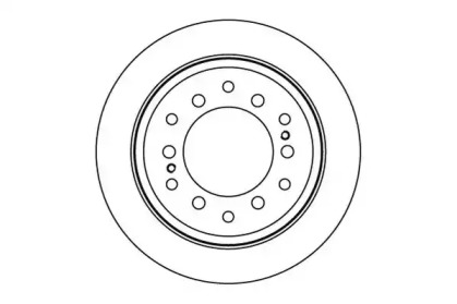 Тормозной диск MOTAQUIP LVBD1132Z