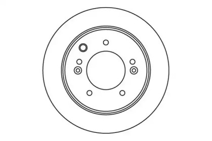 Тормозной диск MOTAQUIP LVBD1138Z