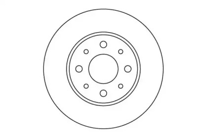 Тормозной диск MOTAQUIP LVBD1167