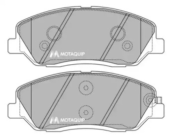 Комплект тормозных колодок MOTAQUIP LVXL1388