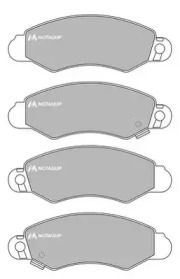 Комплект тормозных колодок MOTAQUIP LVXL658