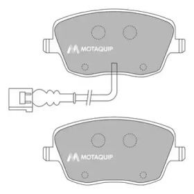 Комплект тормозных колодок MOTAQUIP LVXL1099