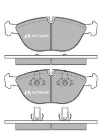 Комплект тормозных колодок MOTAQUIP LVXL140