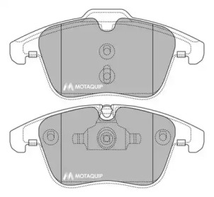 Комплект тормозных колодок MOTAQUIP LVXL1400