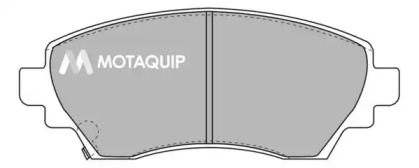 Комплект тормозных колодок MOTAQUIP LVXL1104