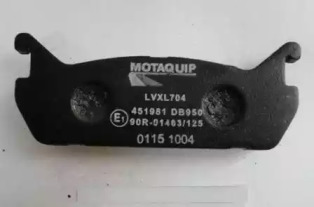 Комплект тормозных колодок MOTAQUIP LVXL704