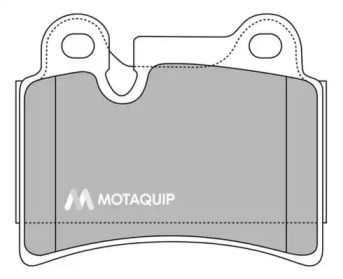 Комплект тормозных колодок MOTAQUIP LVXL1441