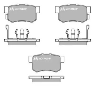 Комплект тормозных колодок MOTAQUIP LVXL1442