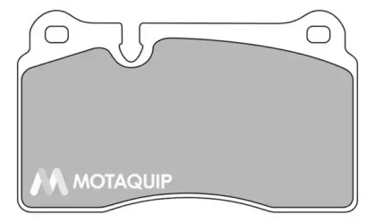 Комплект тормозных колодок MOTAQUIP LVXL1445