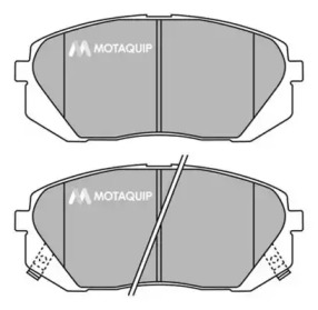 Комплект тормозных колодок MOTAQUIP LVXL1452