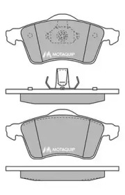Комплект тормозных колодок MOTAQUIP LVXL165