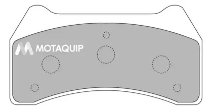 Комплект тормозных колодок MOTAQUIP LVXL1194