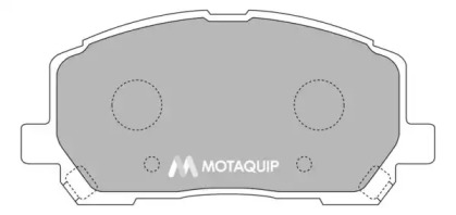 Комплект тормозных колодок MOTAQUIP LVXL1207