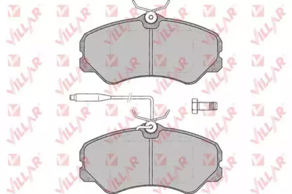 Комплект тормозных колодок VILLAR 626.0011