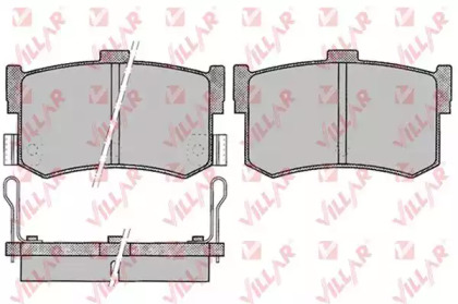 Комплект тормозных колодок VILLAR 626.0079