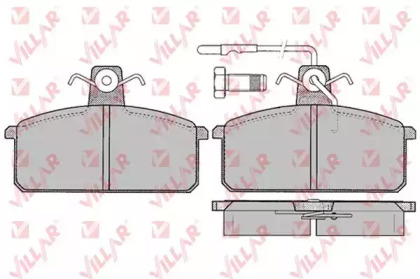 Комплект тормозных колодок VILLAR 626.0100