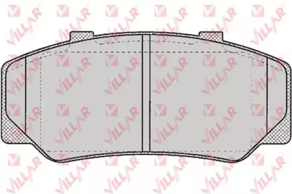 Комплект тормозных колодок VILLAR 626.0156