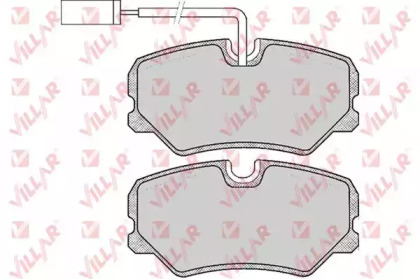 Комплект тормозных колодок VILLAR 626.0421