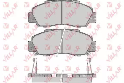 Комплект тормозных колодок VILLAR 626.0472