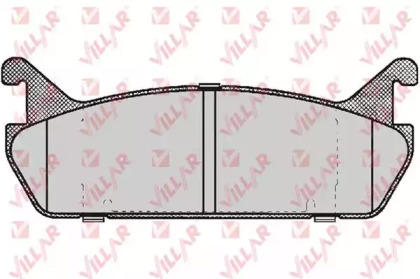 Комплект тормозных колодок VILLAR 626.0513