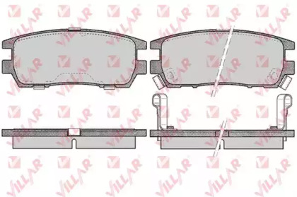 Комплект тормозных колодок VILLAR 626.0518