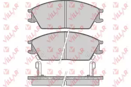 Комплект тормозных колодок VILLAR 626.0542