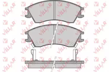 Комплект тормозных колодок VILLAR 626.0543