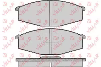 Комплект тормозных колодок VILLAR 626.0575