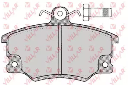 Комплект тормозных колодок VILLAR 626.0676