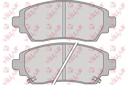 Комплект тормозных колодок VILLAR 626.0834