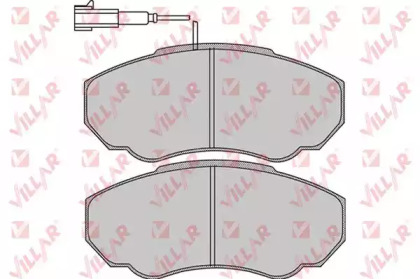 Комплект тормозных колодок VILLAR 626.0966