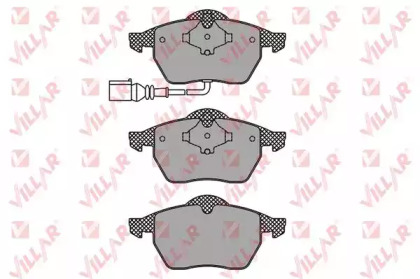 Комплект тормозных колодок VILLAR 626.0969