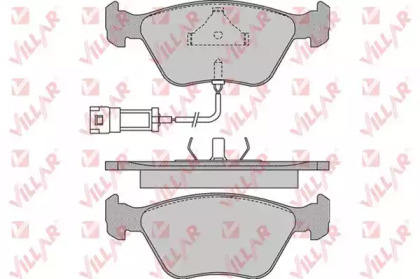 Комплект тормозных колодок VILLAR 626.0978