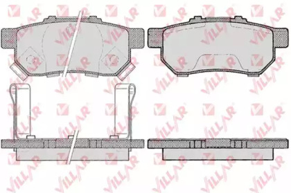 Комплект тормозных колодок VILLAR 626.0991