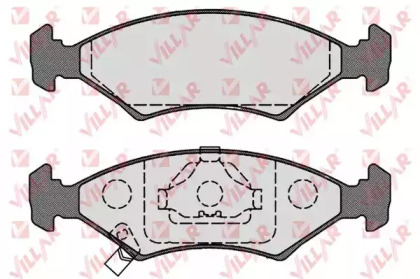 Комплект тормозных колодок VILLAR 626.1067