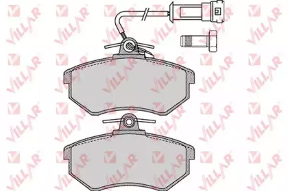 Комплект тормозных колодок VILLAR 626.1137