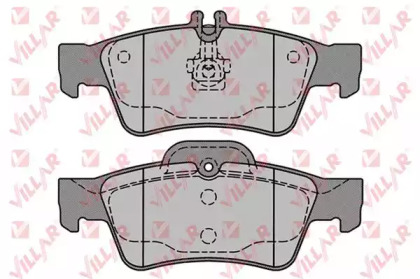 Комплект тормозных колодок VILLAR 626.1232