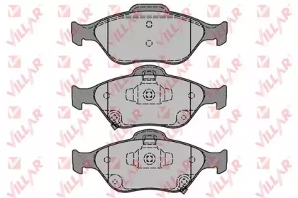 Комплект тормозных колодок VILLAR 626.1283