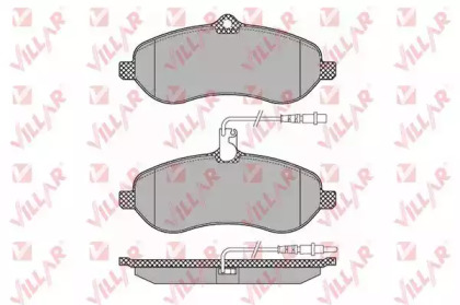 Комплект тормозных колодок VILLAR 626.1348