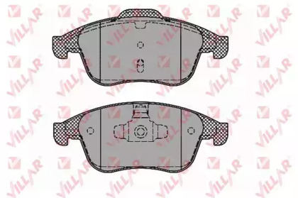 Комплект тормозных колодок VILLAR 626.1388