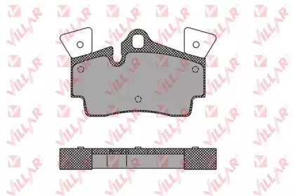 Комплект тормозных колодок VILLAR 626.1482