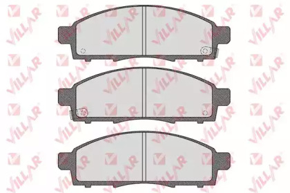 Комплект тормозных колодок VILLAR 626.1533