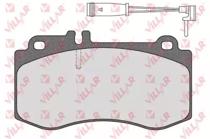 Комплект тормозных колодок VILLAR 626.1592A