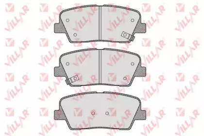 Комплект тормозных колодок VILLAR 626.1625