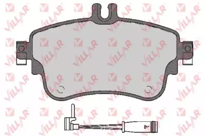 Комплект тормозных колодок VILLAR 626.1780A